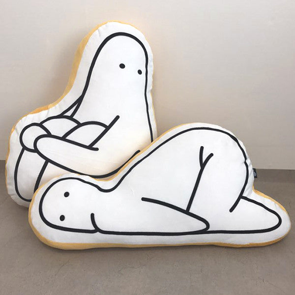 Mr Donothing Shaped Funny Cushion | Home Humorous Lifestyle|Up-Next HK