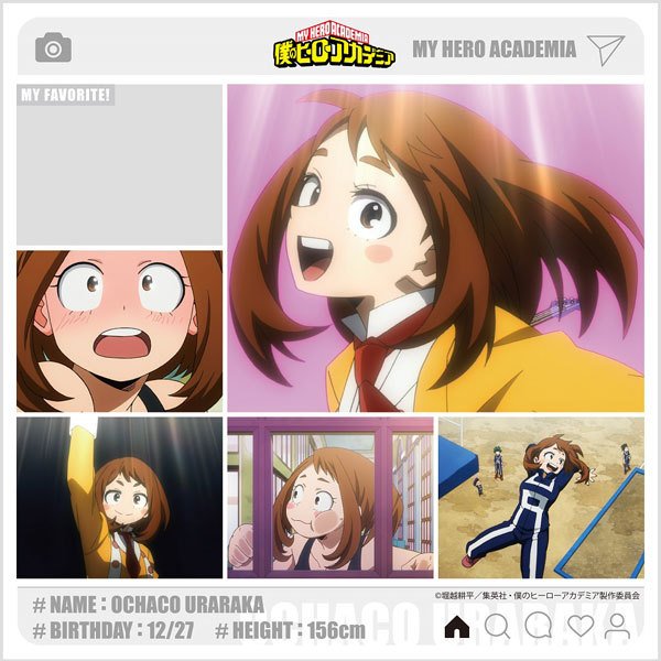 我的英雄學院 Instagram 風格亞加力架 Ver. 3