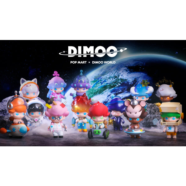 POP MART - Dimoo太空旅行系列迷你公仔擺設
