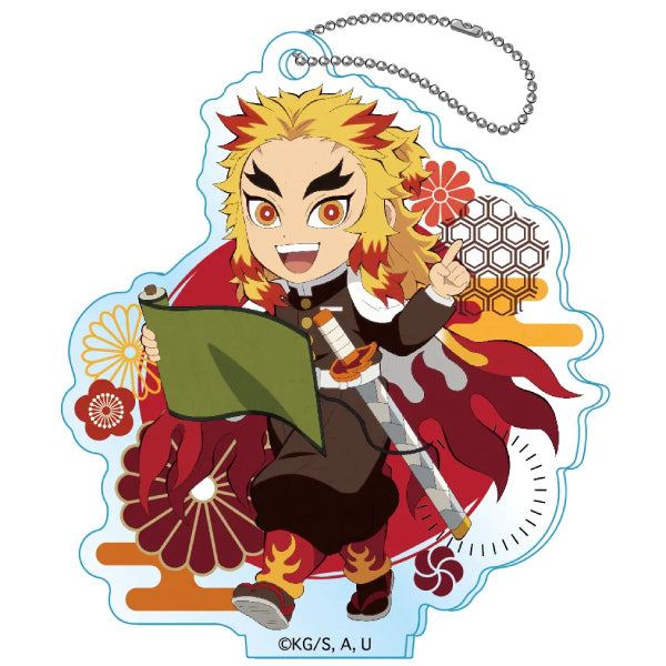 鬼滅之刃 "街道歩行" 系列 亞加力匙扣 Vol.1 (一套7款)