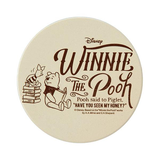 Disney Character Winnie The Pooh Water Absorption Cup Coaster 小熊維尼吸水杯墊