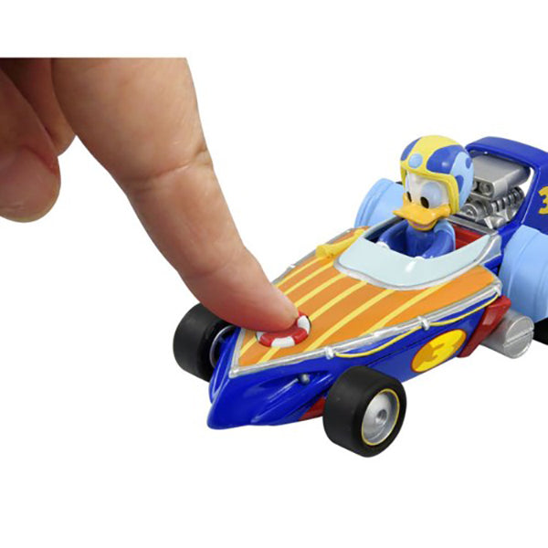 Disney Mickey Mouse & Road Racer Cruiser Donald Duck Toy Car Ship 唐老鴨回力車船艇