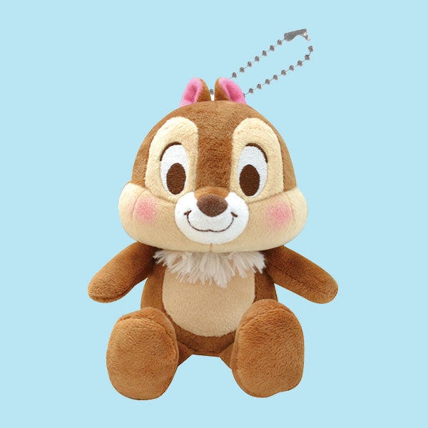 Disney Sitting Soft Toy Doll Chip KeyChain_Up-NEXT HK 迪士尼鋼牙公仔