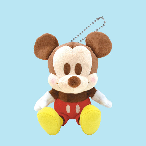 Disney Sitting Soft Toy Doll Mickey Mouse KeyChain_Up-NEXT HK 迪士尼米奇老鼠公仔
