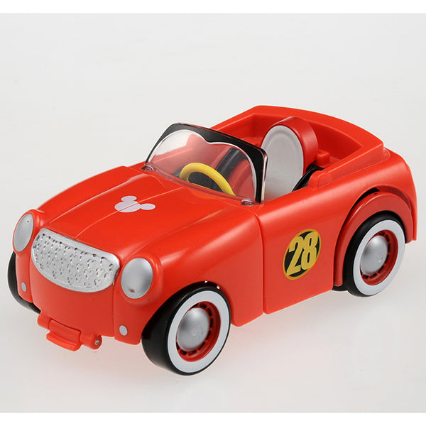 Disney TOMY ROAD RACERS TRANSFORMATION HOT ROD MICKEY MOUSE Toy Car 變形賽車米奇老鼠