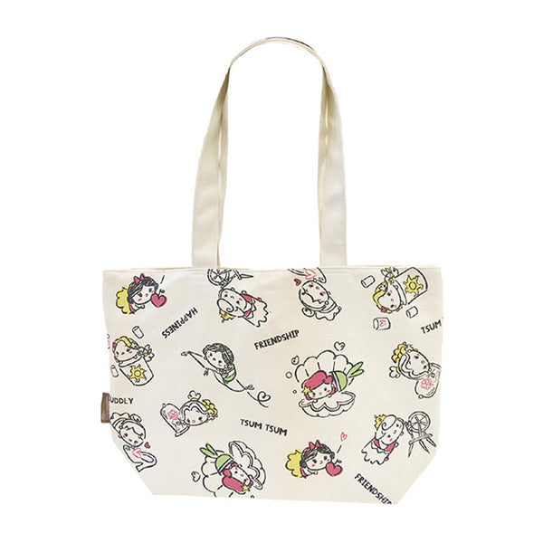 Disney TSUM TSUM Picnic Tote Bag 日本迪士尼角色郊遊購物環保袋 Mickey Minnie Mouse Donald Duck Daisy UP-NEXT HK
