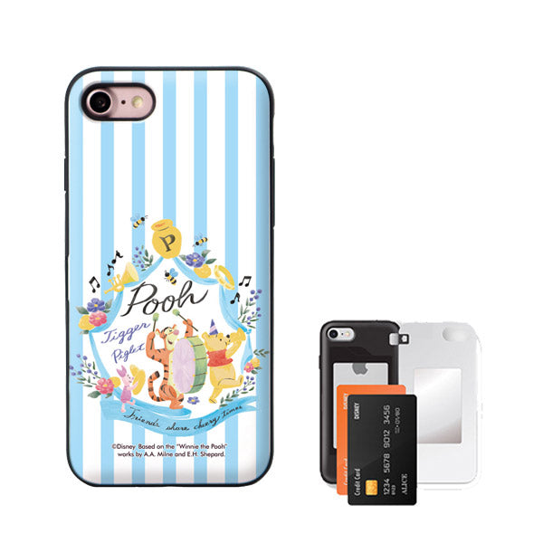Disney Winnie The Pooh Band Parade Door Credit Card Bumper iPhone Case XR XS MAX
