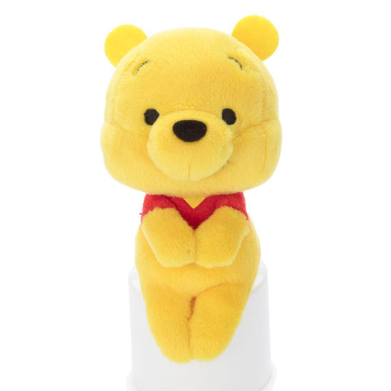 Disney Winnie The Pooh Chokkori Pooh Sitting Plush Doll 卡通角色小熊維尼排排坐迷你毛公仔