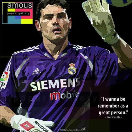 Drawing (Iker Casillas)_Art_Arteria - Up-Next