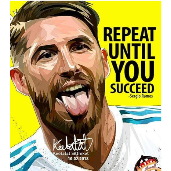 Drawing (Sergio Ramos)_Art_Arteria - Up-Next