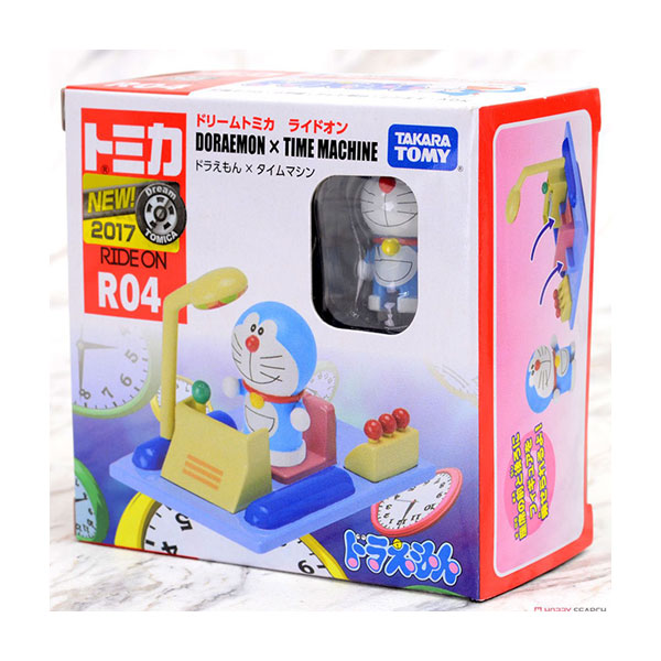 Dream Tomica Rideon - R04 Doraemon x Time Machine Toy 哆啦A夢時光機公仔人偶 UP-NEXT HK