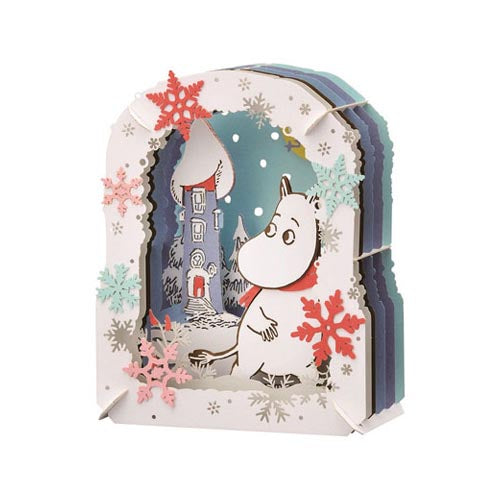 Paper Theater - Moomin PT-083 Moomin House in the Snow | Up-Next HK
