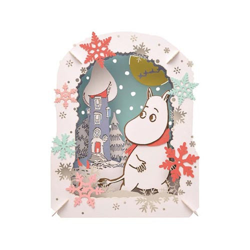 Paper Theater - Moomin PT-083 Moomin House in the Snow | Up-Next HK