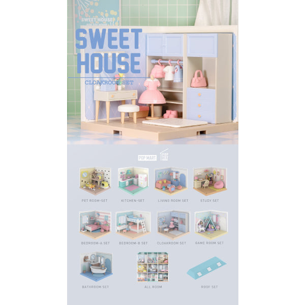 POP MART 浪漫小屋拼裝模型