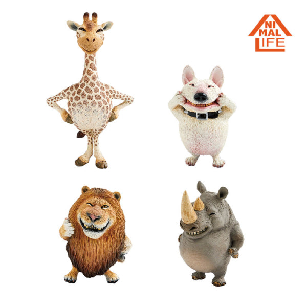 ANIMAL LIFE - 可愛 SAY CHEESE 動物公仔 第二季 (一套6隻5款)