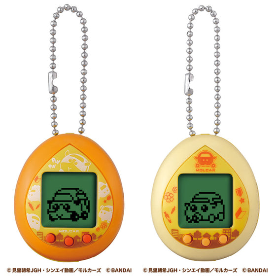 天竺鼠車車迷你電子寵物 (橙色/ 忌廉色)