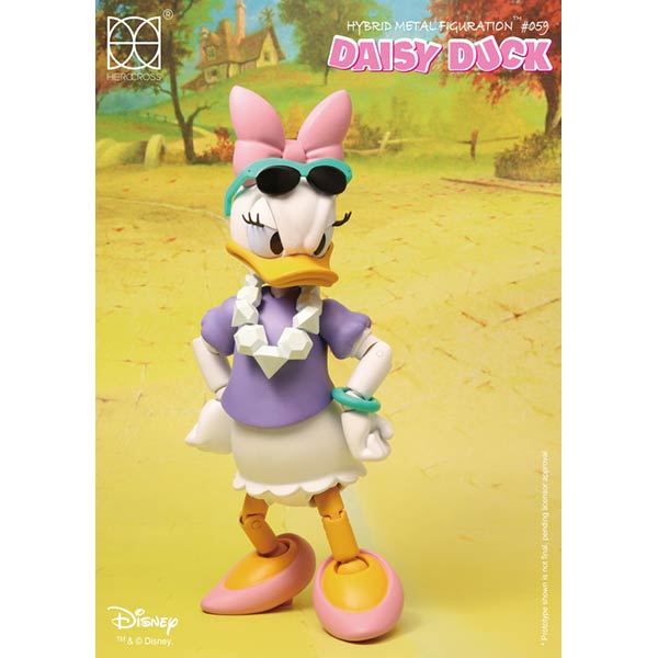 HMF#059 Disney Daisy Duck Figure | Herocross Cartoon Toy & Gift Up-Next HK