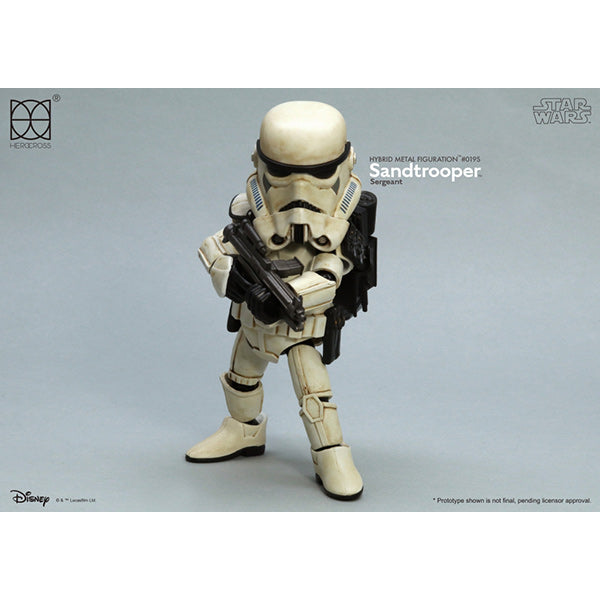 Herocross HMF#019S Star Wars Sand Trooper Sergeant Action Figure in Helmet Armor Weapon Heavy Blaster Gun
