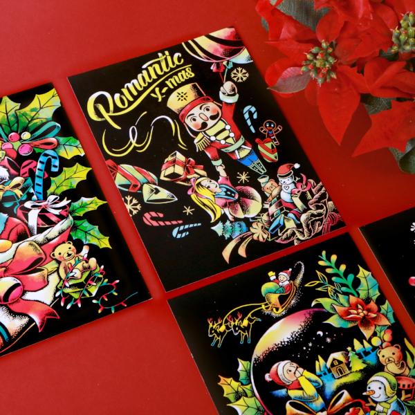 Lago Scratch Christmas Postcard - The Nutcracker Art - Up-Next HK