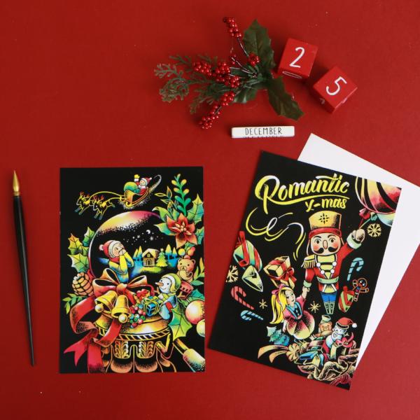 Scratch Christmas Postcard - Snowglobe (new)_Art, Fun :)_LAGO - Up-Next