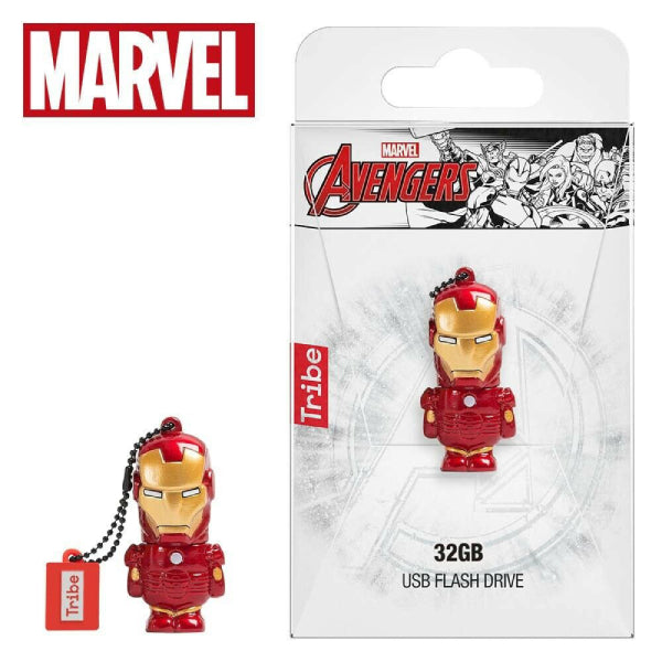 TRIBE 32GB USB FLASH DRIVE - MARVEL COLLECTION
