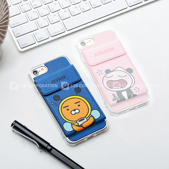 KAKAO-Friends-Costume-Diary Ryan iPhone Pocket Case HoneyBee 韓國卡通手機殼保護套獅子 UP-NEXT HK