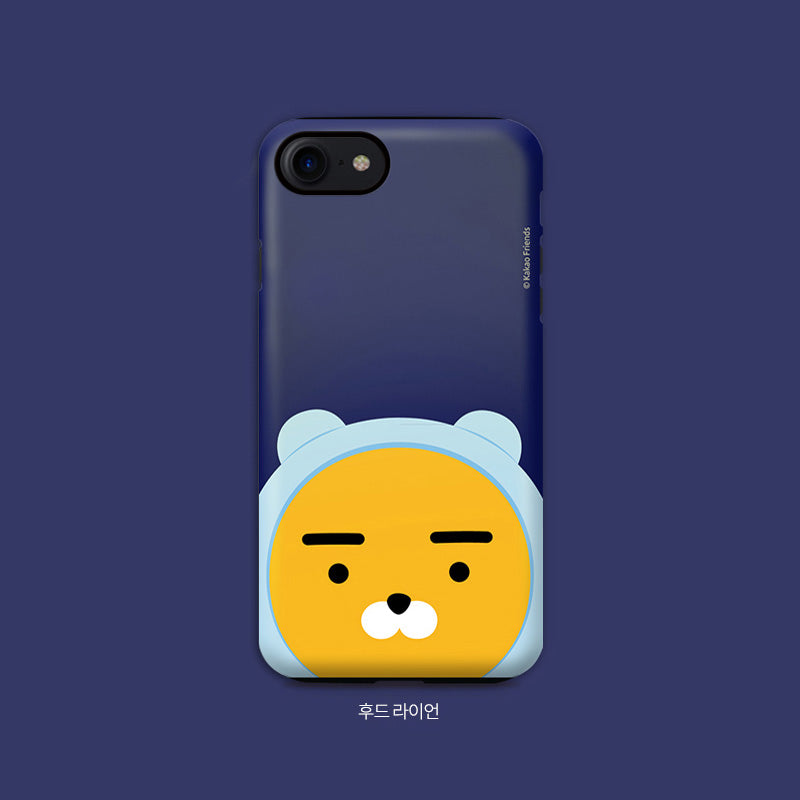 KAKAO Friends Hoodie Ryan iPhone 防摔手機殼保護套