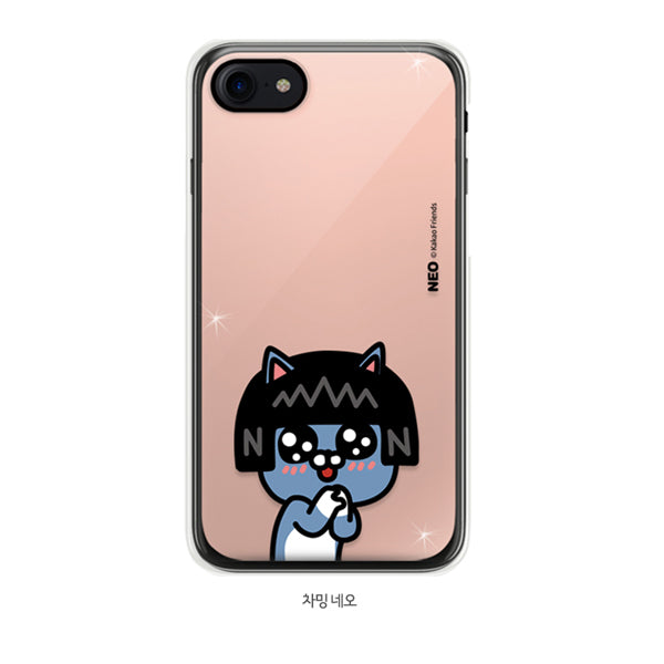 KAKAO Friends Neo貓女鏡面iiphone手機殼電話套