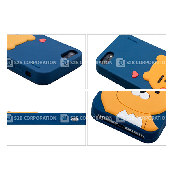 KAKAO Friends Ryan iPhone Soft Case Details Design 韓國卡通防跌防刮花軟手機殼保護套-手機配件