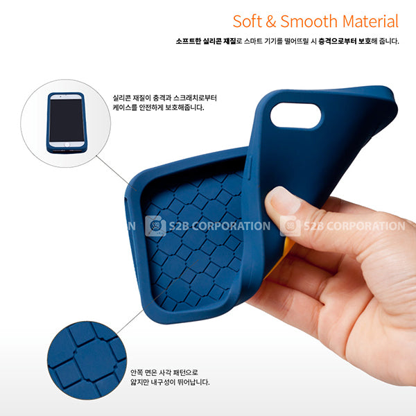 KAKAO Friends Soft Smooth Heart Ryan iPhone Case 韓國卡通愛情防跌防刮花軟手機殼保護套-手機配件