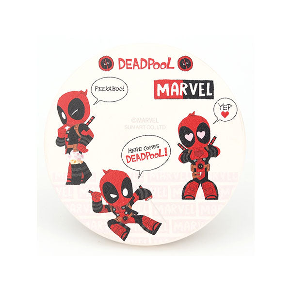 Marvel Water Absorption Cup Coaster - Thor & Loki/ Deadpool