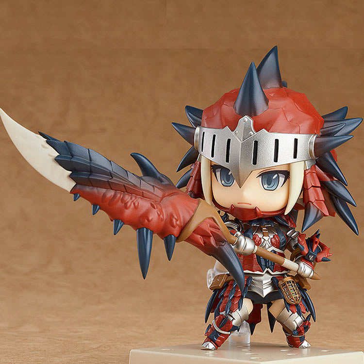 993 黏土人女獵人火龍雷烏斯裝Figure公仔 - 魔物獵人