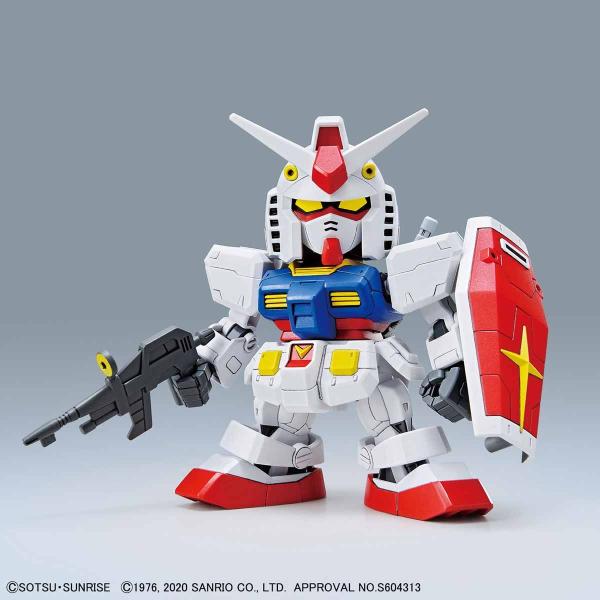 SD 高達 EX-規格 HELLO KITTY 及 RX-78-2高達 合作系列 (2021年11月再販版本)