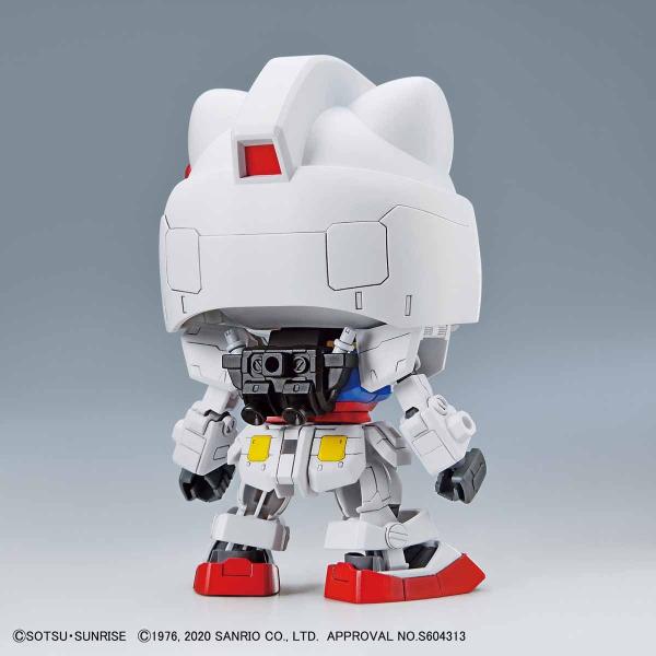 SD 高達 EX-規格 HELLO KITTY 及 RX-78-2高達 合作系列 (2021年11月再販版本)