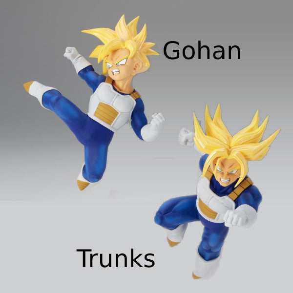 [景品] 龍珠Z 超戰士列傳III 第一彈 超級撒亞人 (孫悟飯 / 杜拉格斯)