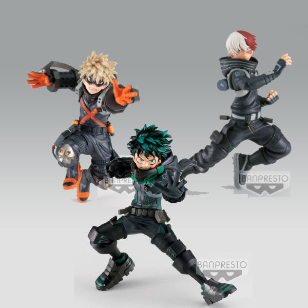 BANPRESTO [THE AMAZING HEROES] 我的英雄學院: 世界英雄任務 (綠谷出久 / 爆豪勝己 / 轟焦凍) [海外版][再販]