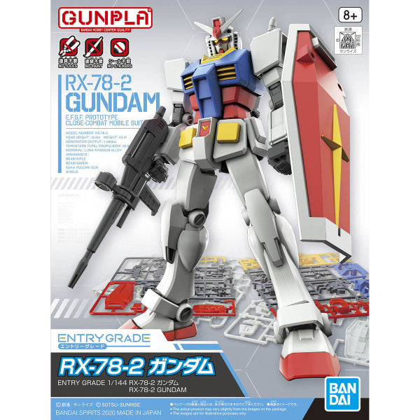 EG 1/144 RX-78-2 高達 (2025年4月再販版本) 機動戰士 元祖