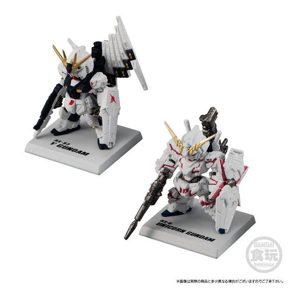 FW GUNDAM CONVERGE 10TH ANNIVERSARY UNIVERSAL CENTURY SET 不含口香糖 (一套6款)