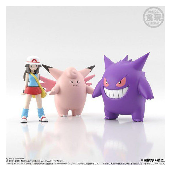 寵物小精靈 POKEMON SCALE WORLD KANTO 系列 (葉子 & 皮可西 & 耿鬼)套裝
