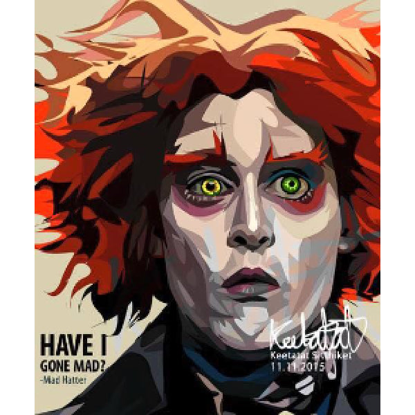 Drawing (愛麗絲夢遊仙境 瘋帽客 Alice in Wonderland Mad Hutter)