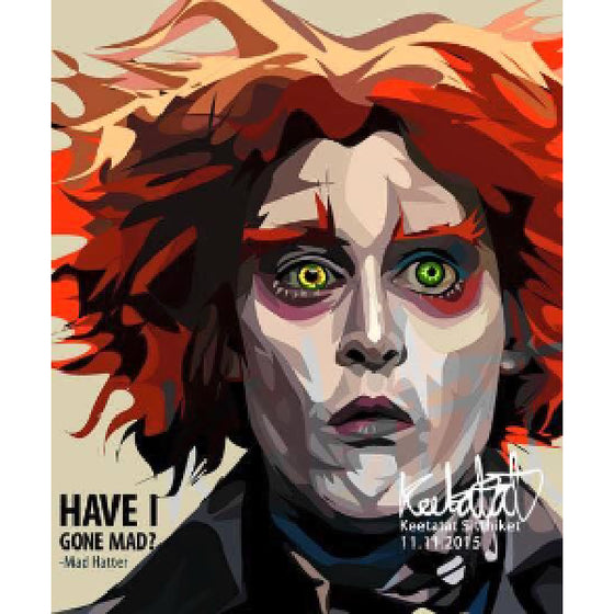 Drawing (愛麗絲夢遊仙境 瘋帽客 Alice in Wonderland Mad Hutter)