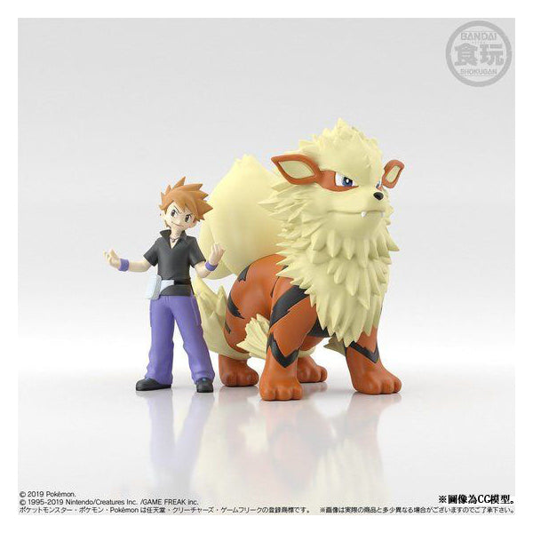 寵物小精靈 POKEMON SCALE WORLD KANTO 系列 小茂 & 風速狗 套裝