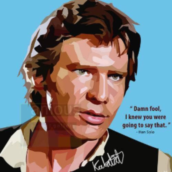 Drawing (星球大戰 Star Wars Han Solo)