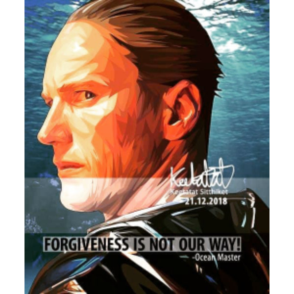 Drawing (Ocean Master - Forgiveness is not our way!)
