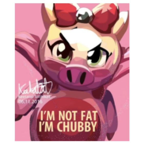 Drawing (飛天少女豬事丁 Tonde Burin - I'm Not Fat)