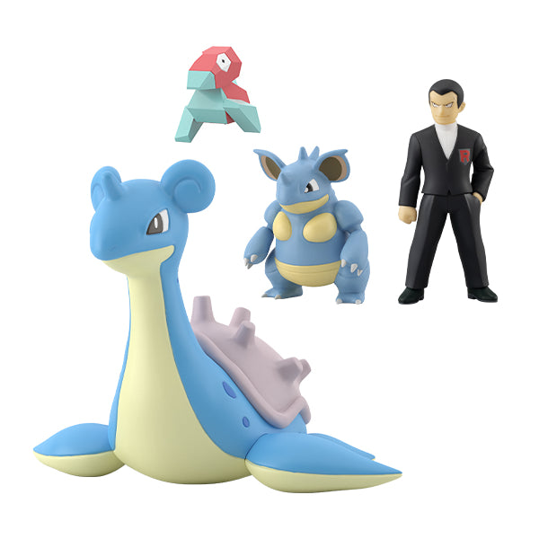 寵物小精靈 POKEMON SCALE WORLD KANTO 系列 西爾佛公司 套裝