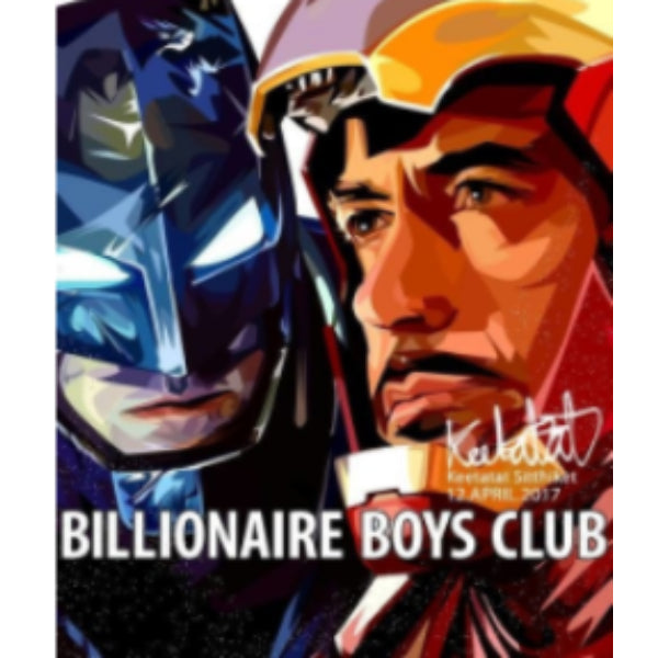 Drawing (蝙蝠俠 鋼鐵奇俠 Batman x Ironman - Billionaire Boys Club)