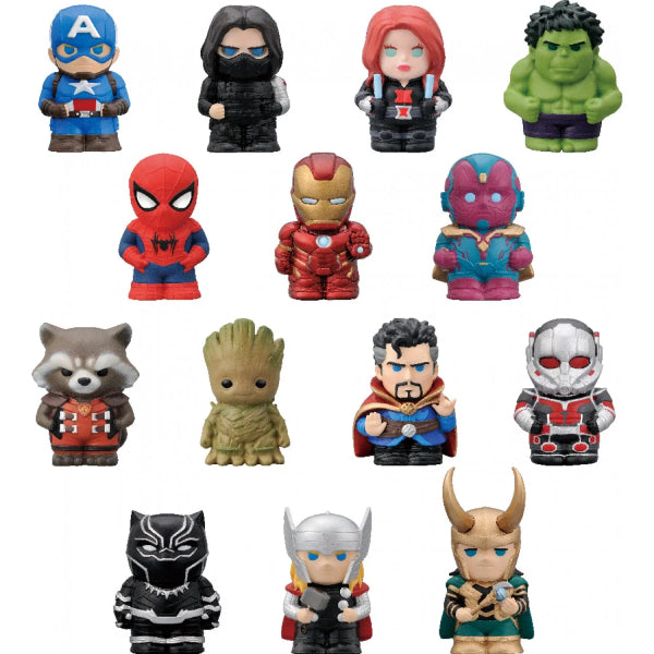 Marvel 漫威 迷你英雄軟膠公仔手指套 盒裝套裝 (1套14款) (2022年9月再販版本)