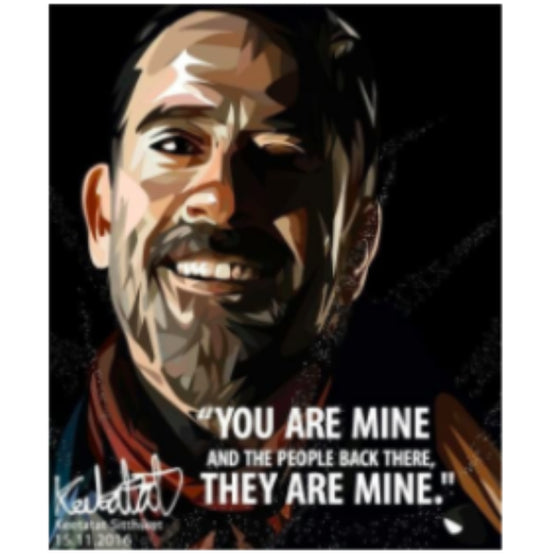 Drawing (Walking Dead Negan - You Are Mine)
