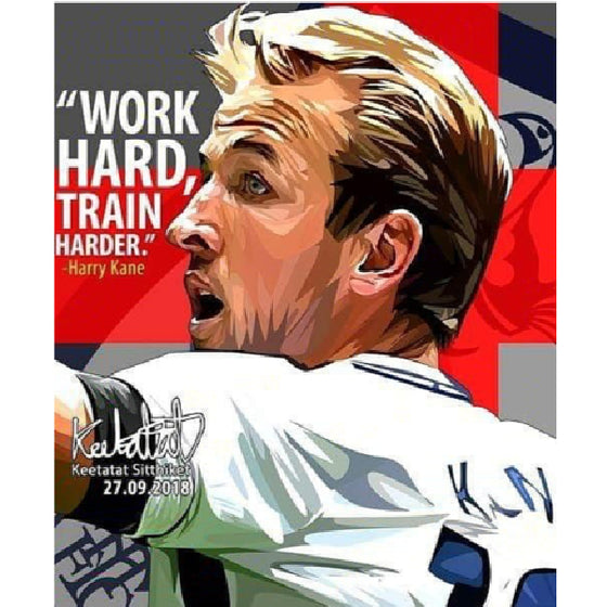 Drawing (哈利·簡尼 Harry Kane Work hard, Train harder)